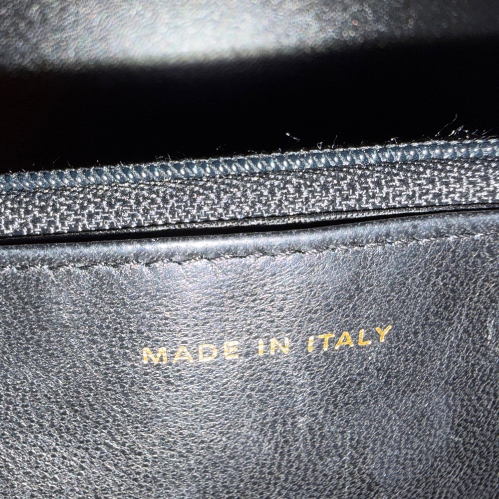 Chanel Black Caviar Leather CC timeless wallet on chain - Picture 5 of 8